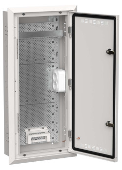 TITAN 5 Корпус мультимедиа ЩРв-48 (1х48) 755х365х130мм IP30 белый IEK