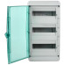 TEKFOR Корпус пластиковый КМПн-36 IP65 зеленая прозрачная дверь IEK