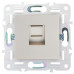 SKANDY Розетка компьютерная RJ45 кат.5E SK-K01Sh шампань IEK