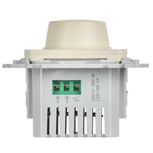 FLITE Светорегулятор проходной TRIAC 550Вт СС26-5-12-ФлСл сливочный IEK FLITE Светорегулятор проходной TRIAC 550Вт СС26-5-12-ФлСл сливочный IEK