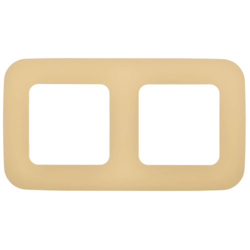 FLITE Рамка 2-местная РУ-2-А-ФлН навахо IEK FLITE Рамка 2-местная РУ-2-А-ФлН навахо IEK