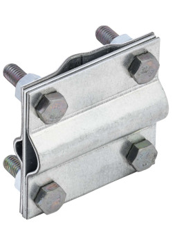 Зажим заземления крестообразный стержень-полоса/пруток нержавеющая сталь IEK