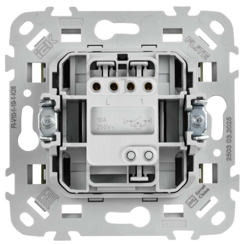 FLITE Выключатель 1-клавишный с индикацией 10А ВС11-1-1-ФлО оливковый IEK FLITE Выключатель 1-клавишный с индикацией 10А ВС11-1-1-ФлО оливковый IEK