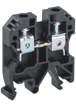 Клемма винтовая КВИ-6мм2 черная IEK