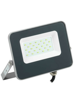Прожектор светодиодный СДО 07-20G green IP65 серый IEK