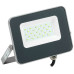 Прожектор светодиодный СДО 07-20G green IP65 серый IEK