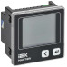 Вольтметр цифровой щитовой однофазный RS-485 72х72 LCD MASTER IEK