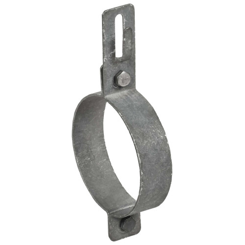 Держатель проводника круглого 8мм водосточная труба 80мм оцинкованная сталь TD IEK