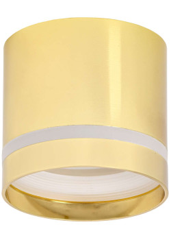 Светильник 4016 накладной потолочный под лампу GX53 золото IEK