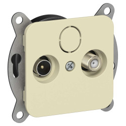 FLITE Розетка 2-местная TV+SAT экранированная оконечная РТВс-2-1-1-ФлН навахо IEK