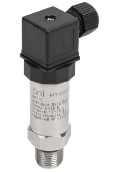 Преобразователь избыточного давления PPT10 0,5% 0-16Бар 0-10В M20 DIN43650 ONI