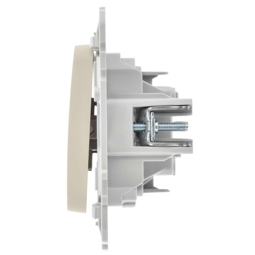 FLITE Выключатель 1-клавишный 10А ВС11-1-0-ФлСл сливочный IEK FLITE Выключатель 1-клавишный 10А ВС11-1-0-ФлСл сливочный IEK