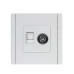 FORTE&PIANO Розетка двойная TV+RJ45 кат.6 FP237 белый IEK