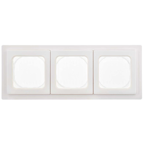 FLITE Рамка 3-местная IP55 Рпро-3-55-ФлБ белый IEK