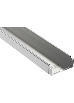 ESCA Лоток неперфорированный 80х100х3000 RAL 9016 IEK