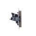 BRITE Розетка компьютерная RJ45 кат.5E РК10-БрШ шампань IEK