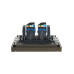 FORTE&PIANO Розетка компьютерная двойная RJ45 кат.6 FP334 серый IEK