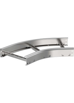 Поворот лестничный LESTA 45град 100х200мм R300 IEK