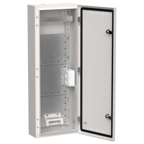 TITAN 5 Корпус мультимедиа ЩРн-60 (1х60) 835х310х140мм IP30 белый IEK