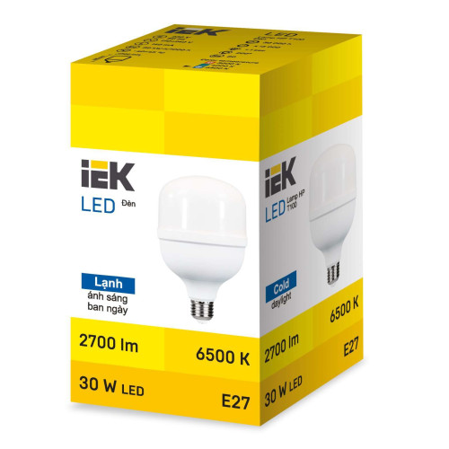 LED HP T100 30W 6500K E27 IEK