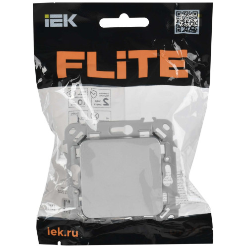 FLITE Заглушка с суппортом ЗГ-ФлА алюминий IEK FLITE Заглушка с суппортом ЗГ-ФлА алюминий IEK