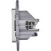 INSPIRIA Розетка компьютерная двойная RJ45 категория 6 UTP алюминий