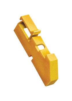 Изолятор DIN желтый IEK