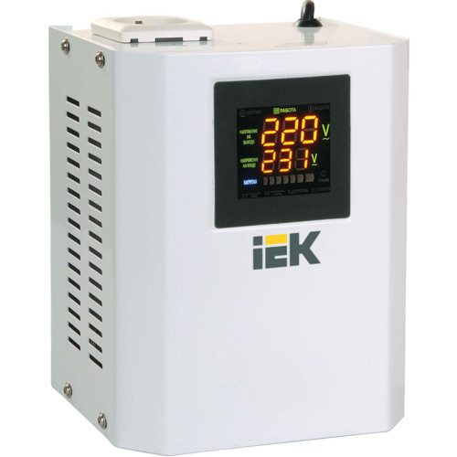 Стабилизатор напряжения настенный BOILER 0,5кВА IEK