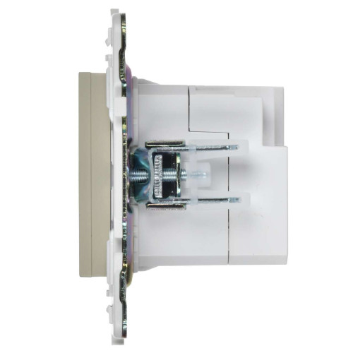 SKANDY Розетка USB A+C 18Вт SK-R13B бежевый IEK