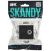 SKANDY Розетка двойная TV+RJ45 кат.5E SK-A14Bl черный IEK