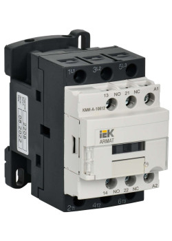 ARMAT Контактор КМИ-А-10612 LC1D 6А 24В/АС3 1NO/1NC IEK