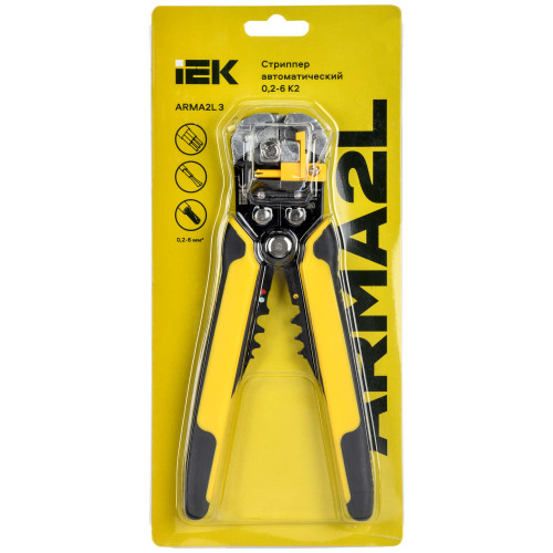 ARMA2L 3 Стриппер автоматический 0,2-6 K2 IEK ARMA2L 3 Стриппер автоматический 0,2-6 K2 IEK