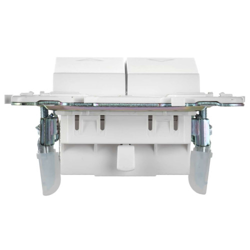 SKANDY Выключатель жалюзи 10А SK-V12W арктический белый IEK SKANDY Выключатель жалюзи 10А SK-V12W арктический белый IEK