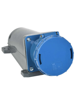 Розетка стационарная ССИ-133 2P+PE 63А 200-250В IP54 IEK