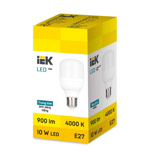 LED HP T60 10W 4000K E27 IEK