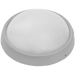 Светильник ДПО 1301 серый круг LED 6x1Вт IP54
