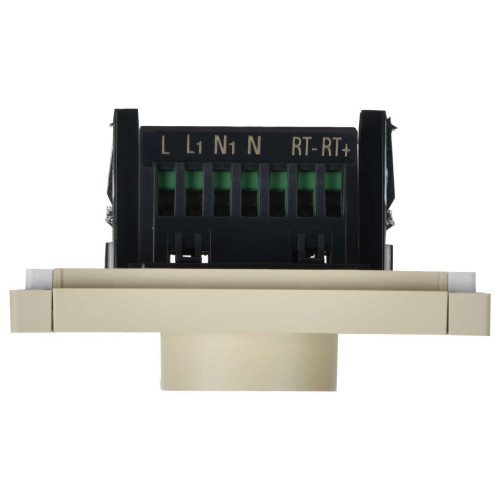 FORTE&PIANO Термостат электронный с индикацией FP452 ваниль IEK