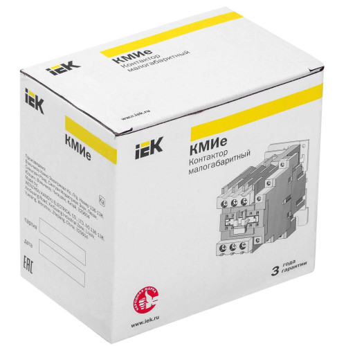 Контактор КМИе-34012 40А 230В/АС3 1NO;1NC GENERICA