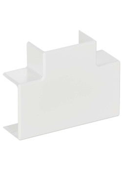 METRA MINI Угол Т-образный 24х14мм белый