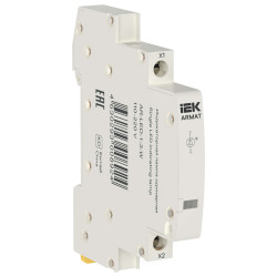 ARMAT Лампа индикаторная одинарная LED 110-220В DC белая IEK