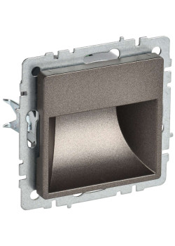 BRITE Подсветка светодиодная встраиваемая ПЛ20-БрТБ темная бронза IEK