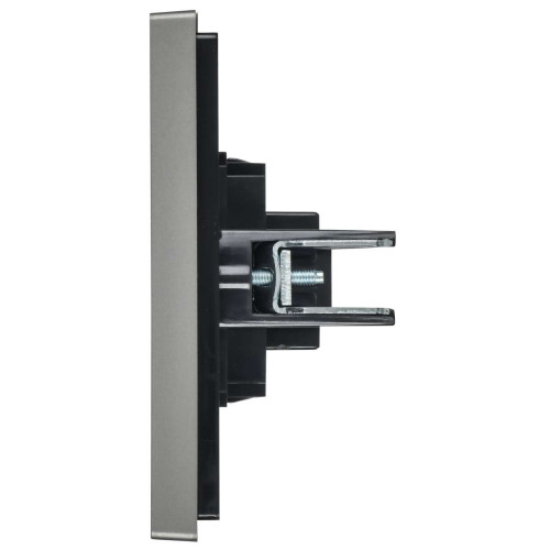 FORTE&PIANO Розетка HDMI FP540 сталь IEK