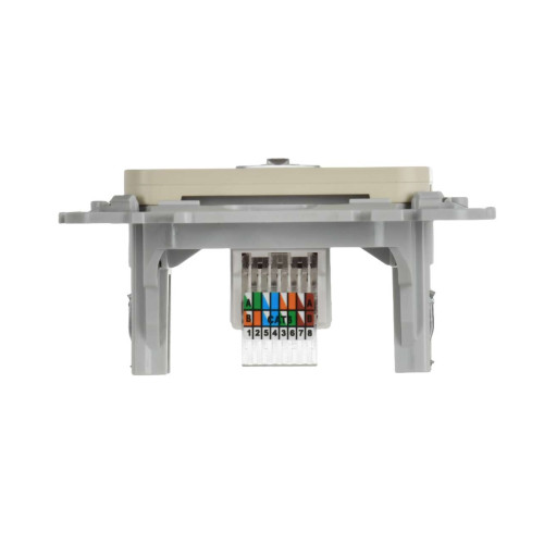 FLITE Розетка компьютерная RJ45 категория 6 UTP РК6-1-0-ФлСл сливочный IEK FLITE Розетка компьютерная RJ45 категория 6 UTP РК6-1-0-ФлСл сливочный IEK