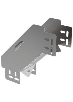 ESCA 3 Поворот вертикальный внешний 90град 80х80-0,6 IEK