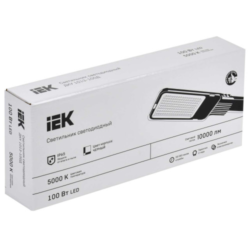 Светильник светодиодный консольный ДКУ 1013-100Д 5000К IP65 IEK