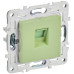 SKANDY Розетка компьютерная RJ45 кат.6 SK-K02G мятный IEK