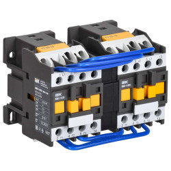 Контактор КМИ-11230 реверс 12А 400В/АС3 2NO IEK