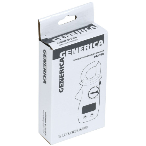 Клещи токоизмерительные DT306B GENERICA
