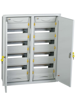 UNIVERSAL Корпус металлический ЩРв-2х48зк-1 36 IP31 c кожухом (артикул замены TI5-50-V-2X048-31-7035) IEK