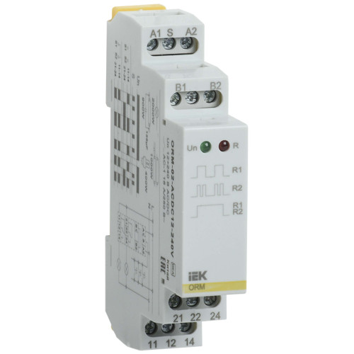 Реле импульсное ORM 2 контакта 12-240В AC/DC IEK